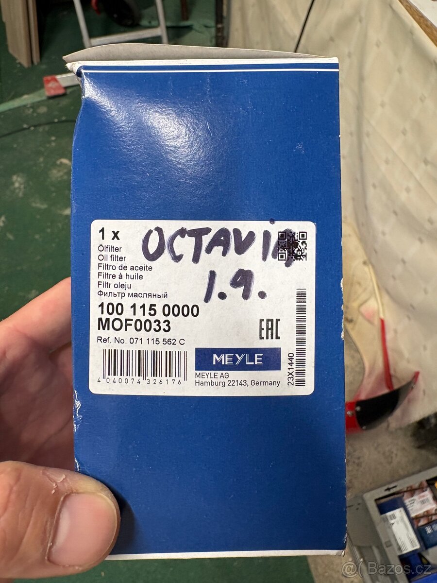 Olejové filtry - 2