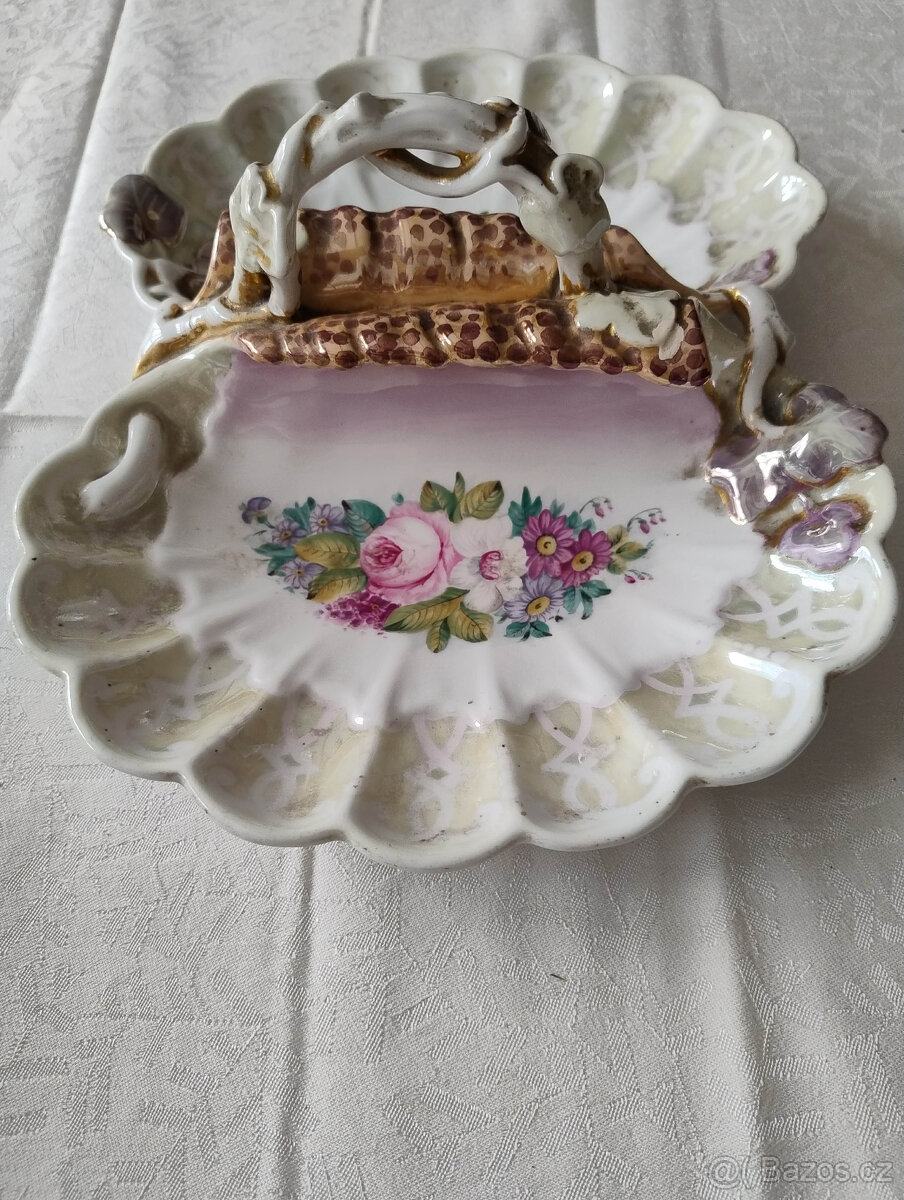 porcelánová mísa - mušle - 2