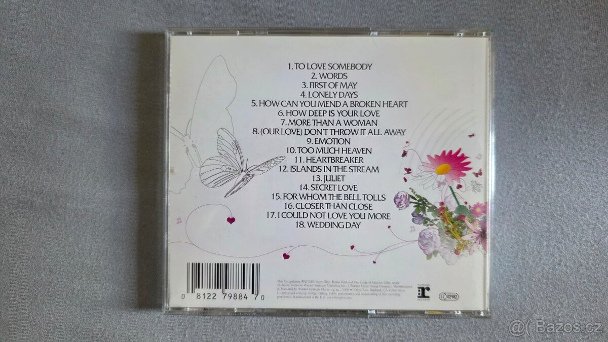 CD Bee Gees - Love Songs - 2