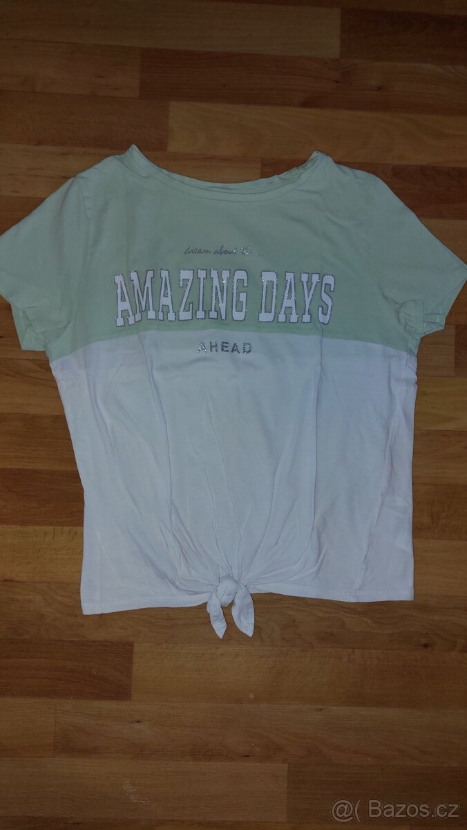 Tričko,crop top,H&M,vel.158//164 - 2