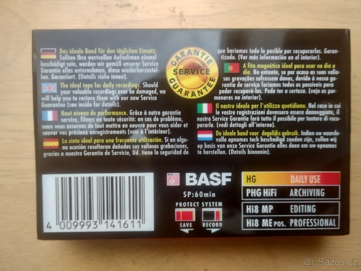 BASF Standard Master HG60 – audio kazeta - 2