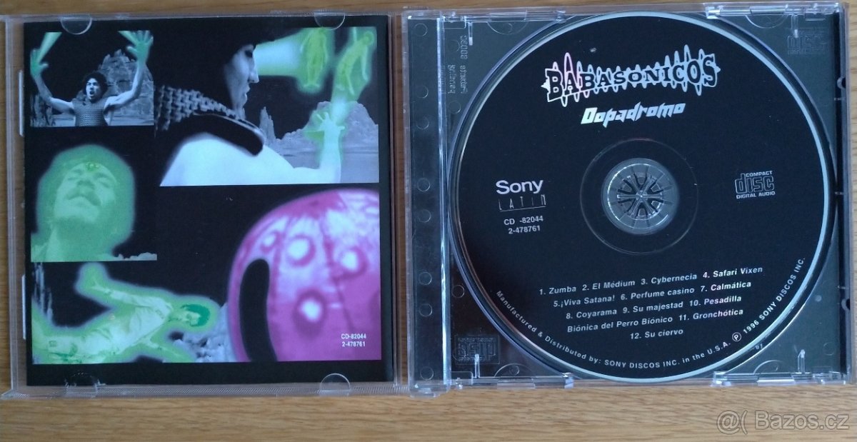CD BABASONICOS DOPADROMO 1996 - 2