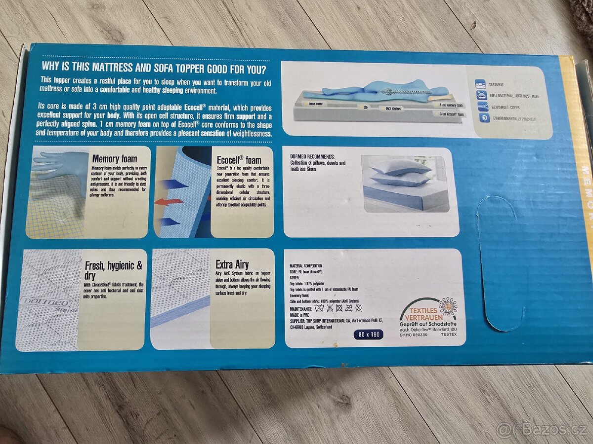 Matrace Dormeo 90×190 - 2