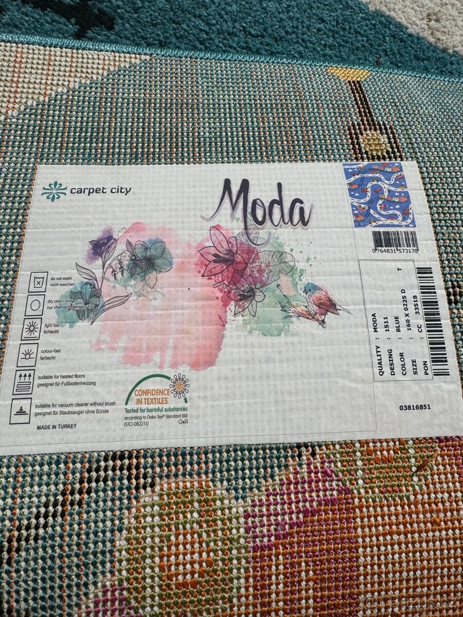 Prodám dětský koberec auta - 2