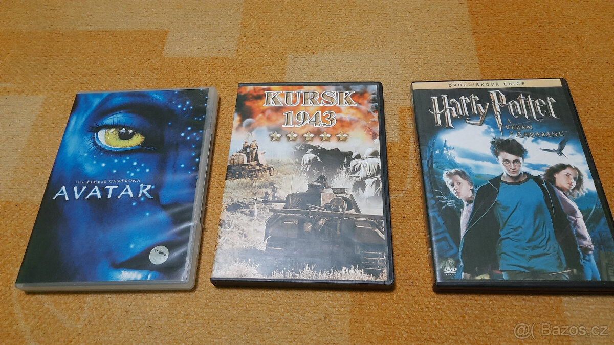 Filmy na DVD. Avatar, Mrazík a další. - 2
