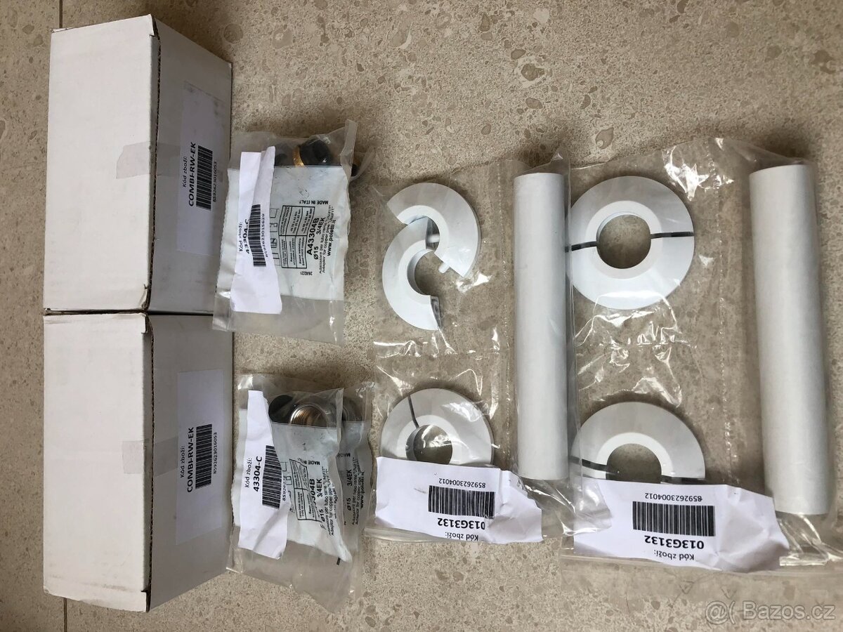 Ventily, svěrné šroubení, rozety - výrobce PMH - 2