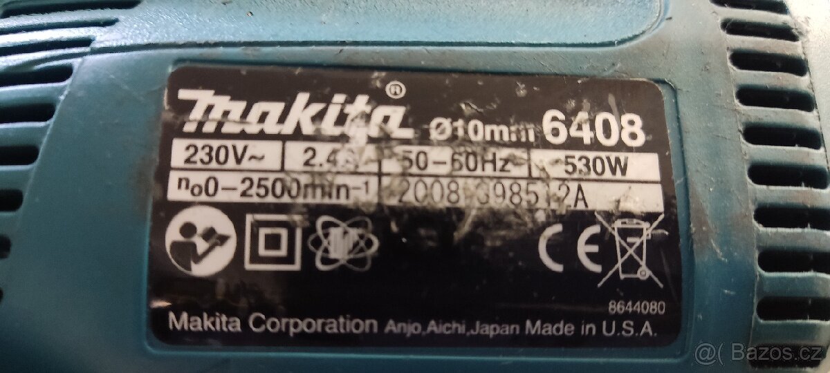 Makita vrtačka, typ 6408 - 2