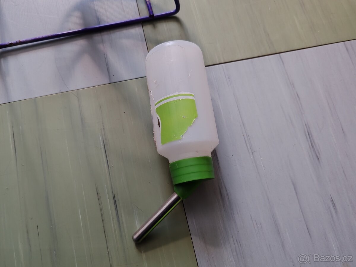 Křeček příslušenství domeček z kokosu, napáječka - 2