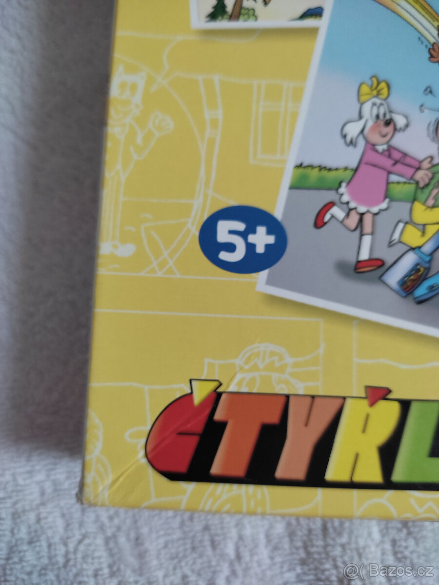 DINO Puzzle Čtyřlístek 3x55 dílků - 2