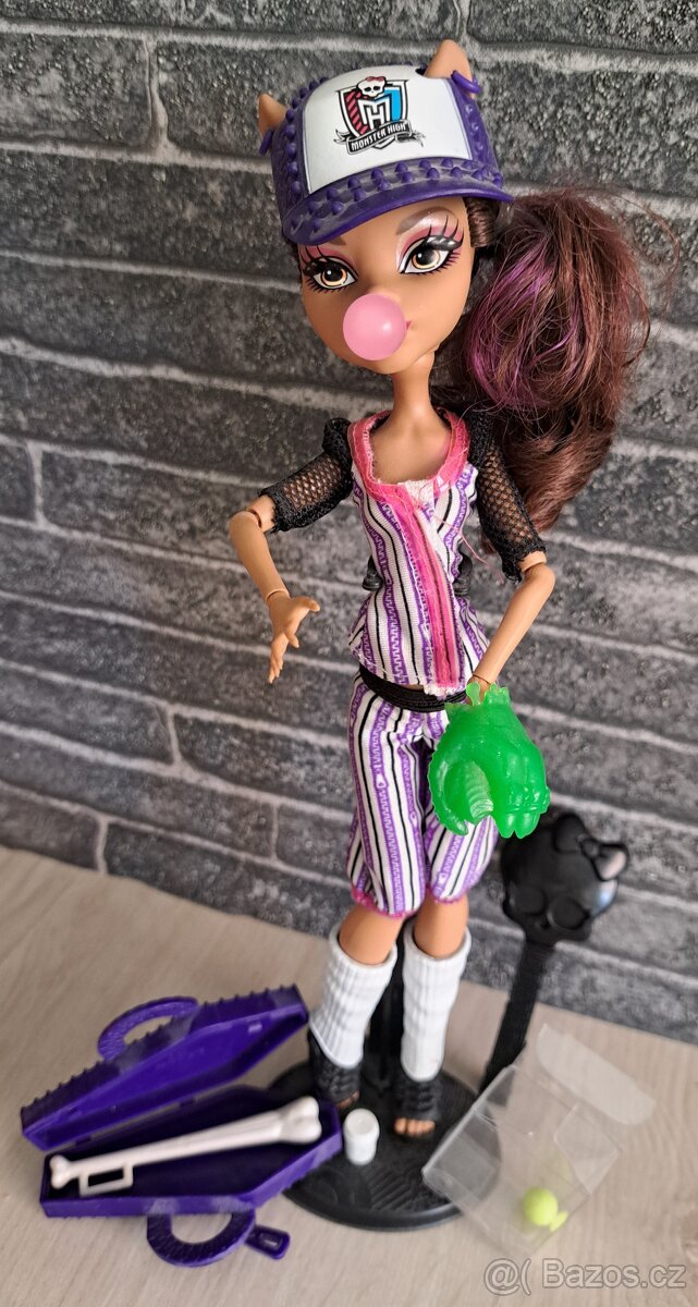 Monster high Clawdeen sportovní edice - 2