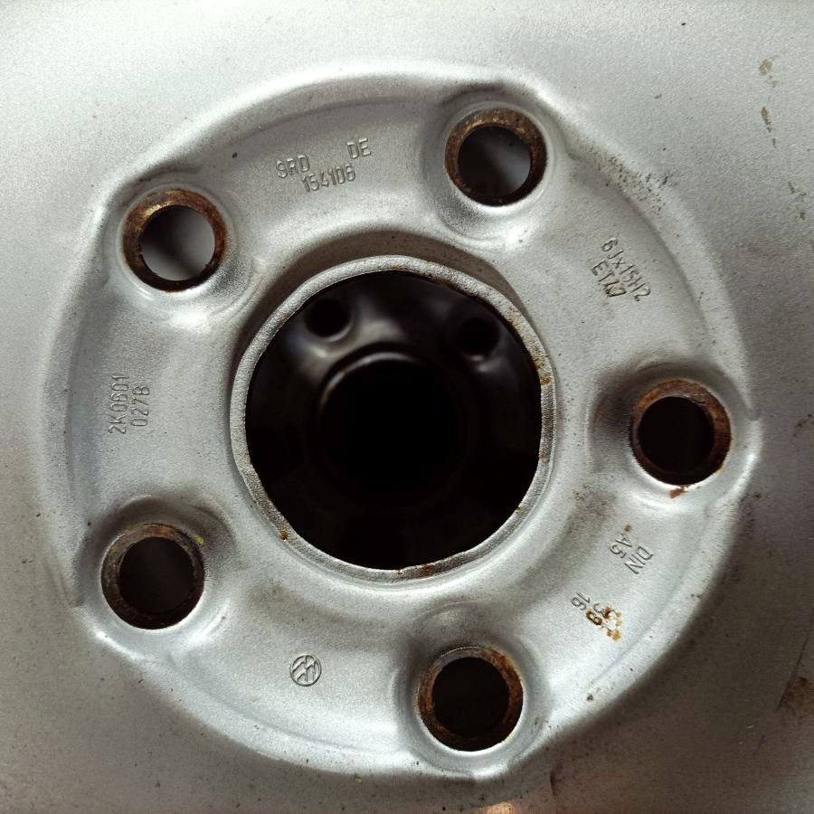 15" plechová kola – 5x112 – 6J x 15" ET47 - 2