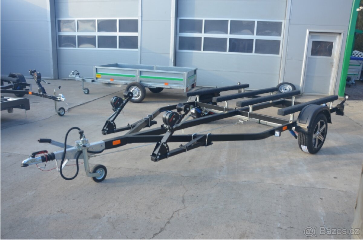 Přívěs, vlek, vozík pod 2 vodní skútry - 2