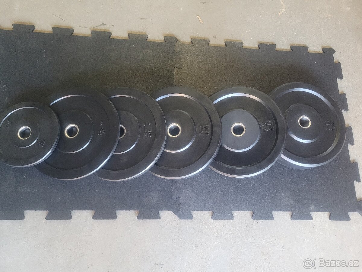 Bumper plates profi tenké - 2