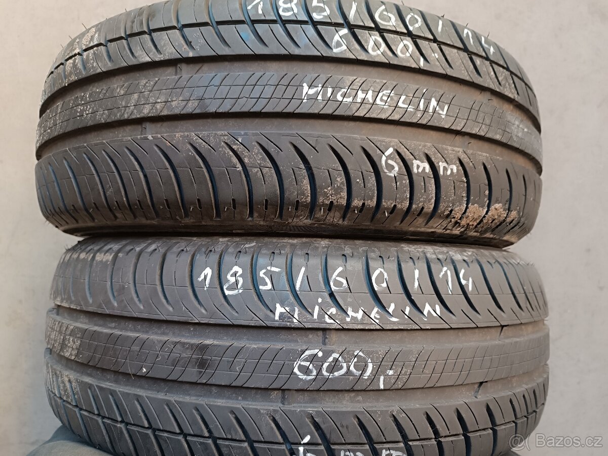 185/60/14 letní 6 kusů super cena - 2