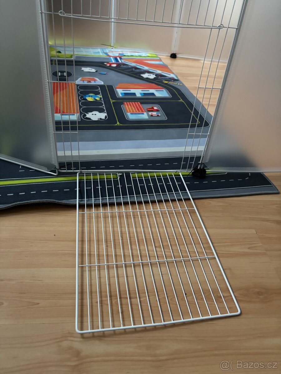 Prodám klec pro králíka + ohrádku (set) - 2