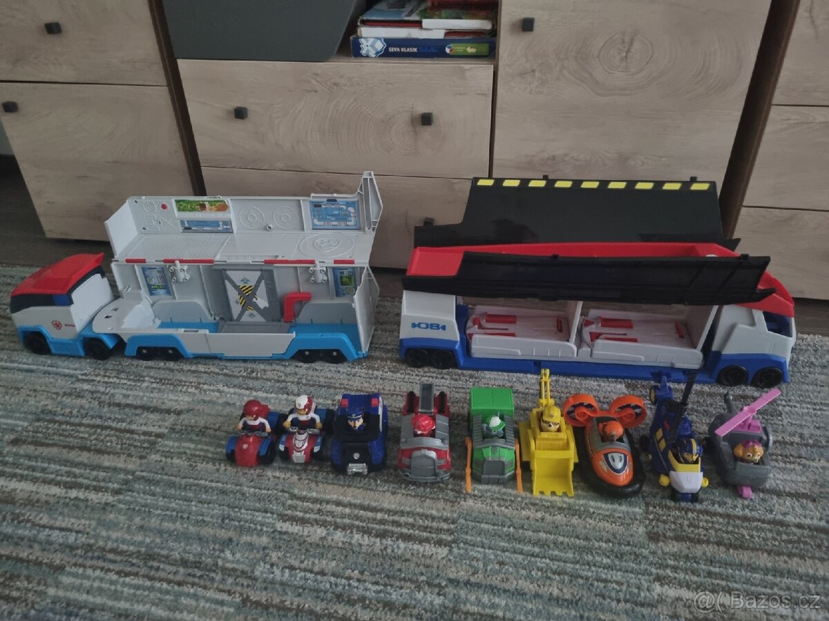 Paw patrol kamiony 2 ks aj postavicky - 2