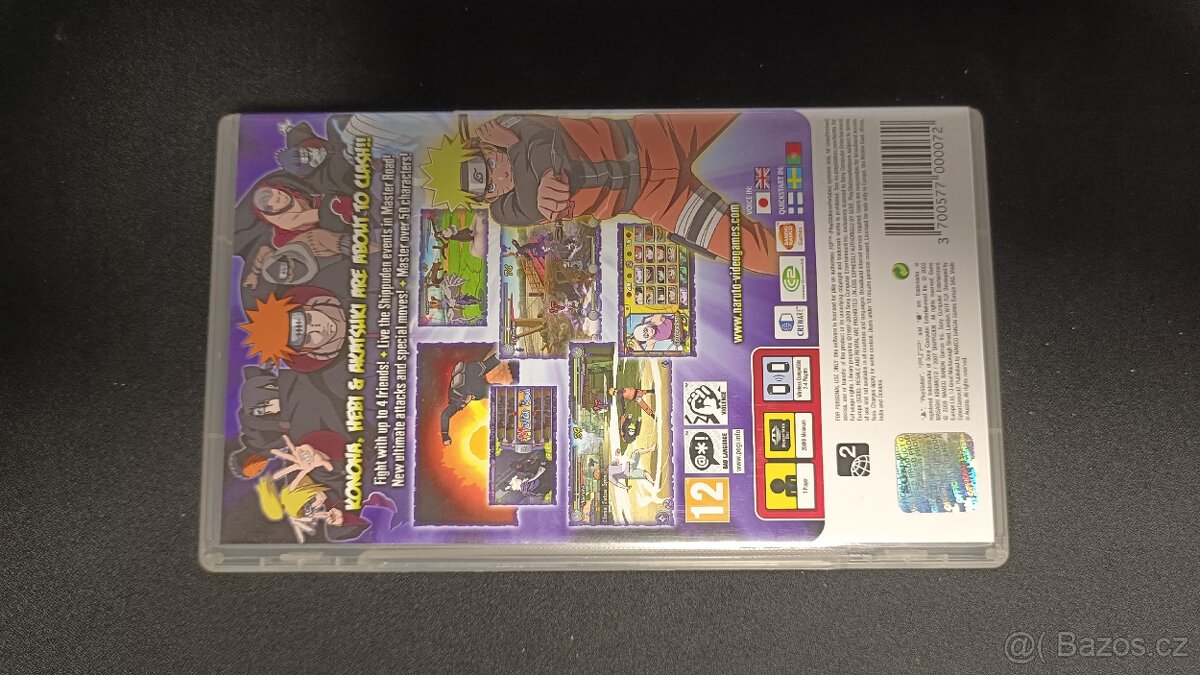 Hra na PSP Naruto Shippuden Ultimate Ninja Heroes 3 - 2