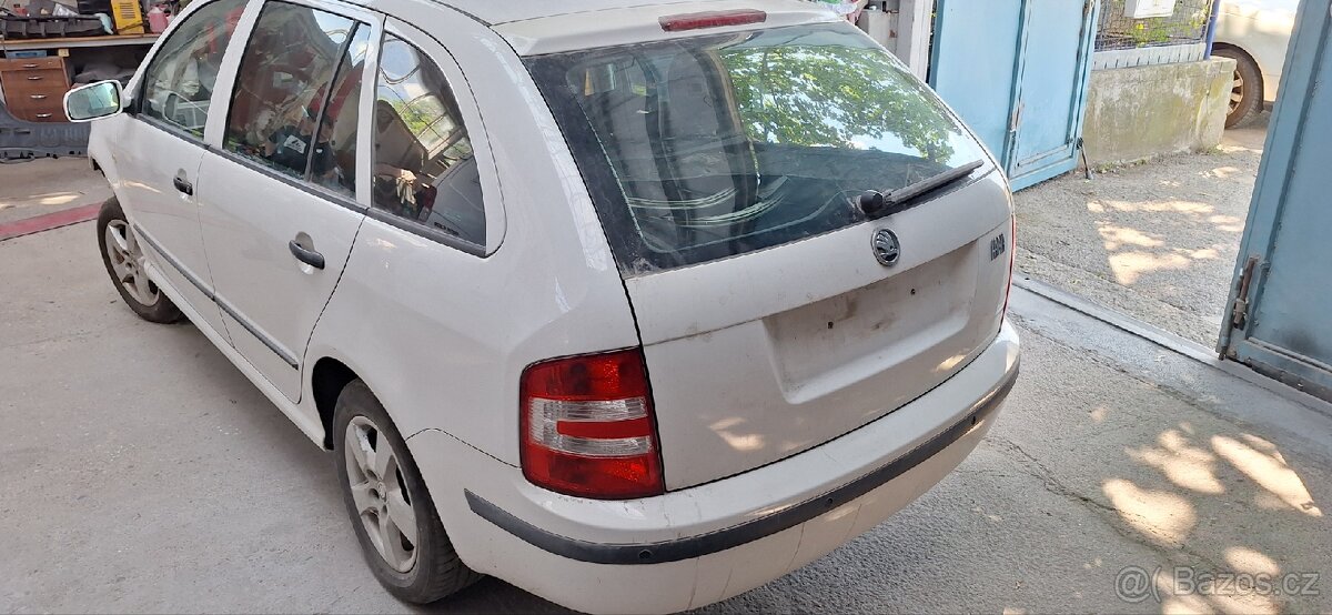 Díly Škoda Fabia 1,4 TDi, 2005 - 2