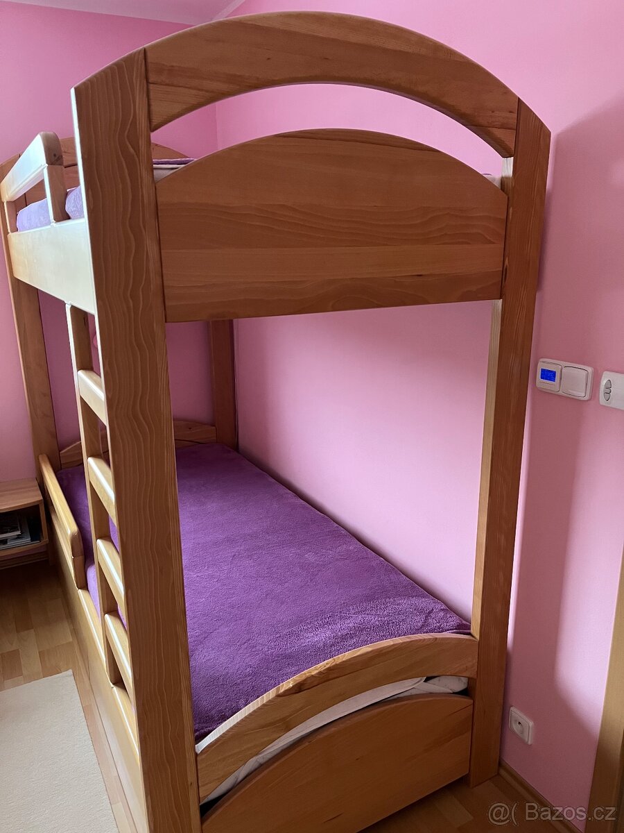 PATROVÁ POSTEL- MASIV BUK - 2