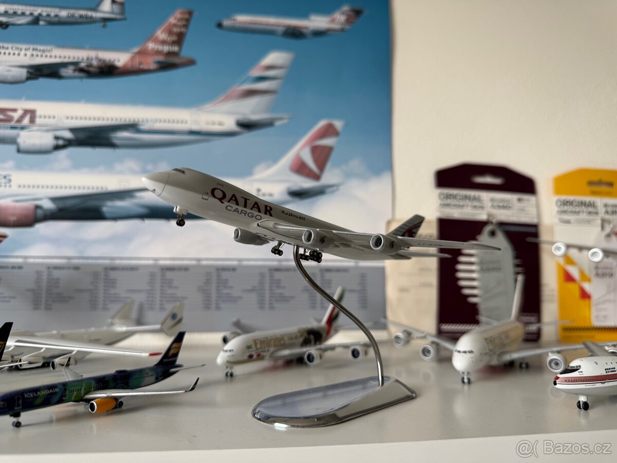 Boeing 747-800 Qatar 1:500 kov - 2