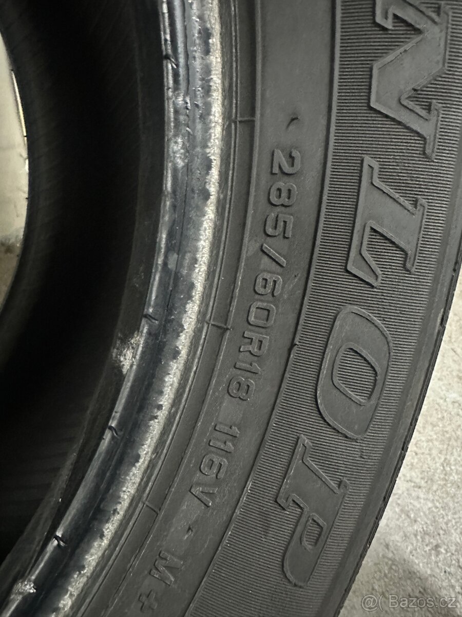 Pneumatiky 285/60 R18 - 2