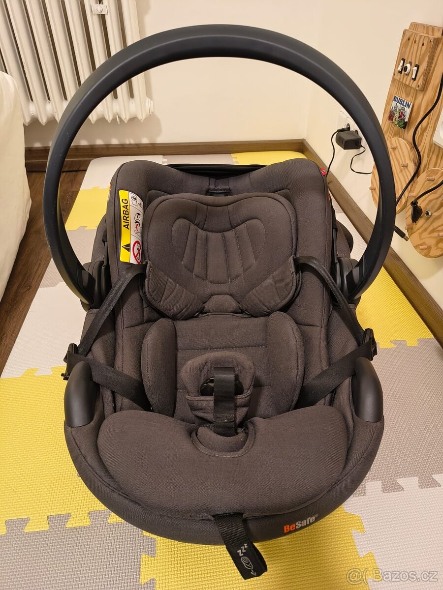 Autosedačka BeSafe Go Beyond Dark Grey Mélange - 2