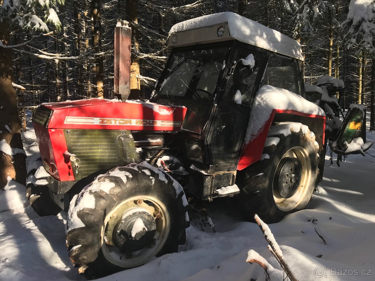 Zetor 8045 Crystal a probírkový procesor NIAB - 2