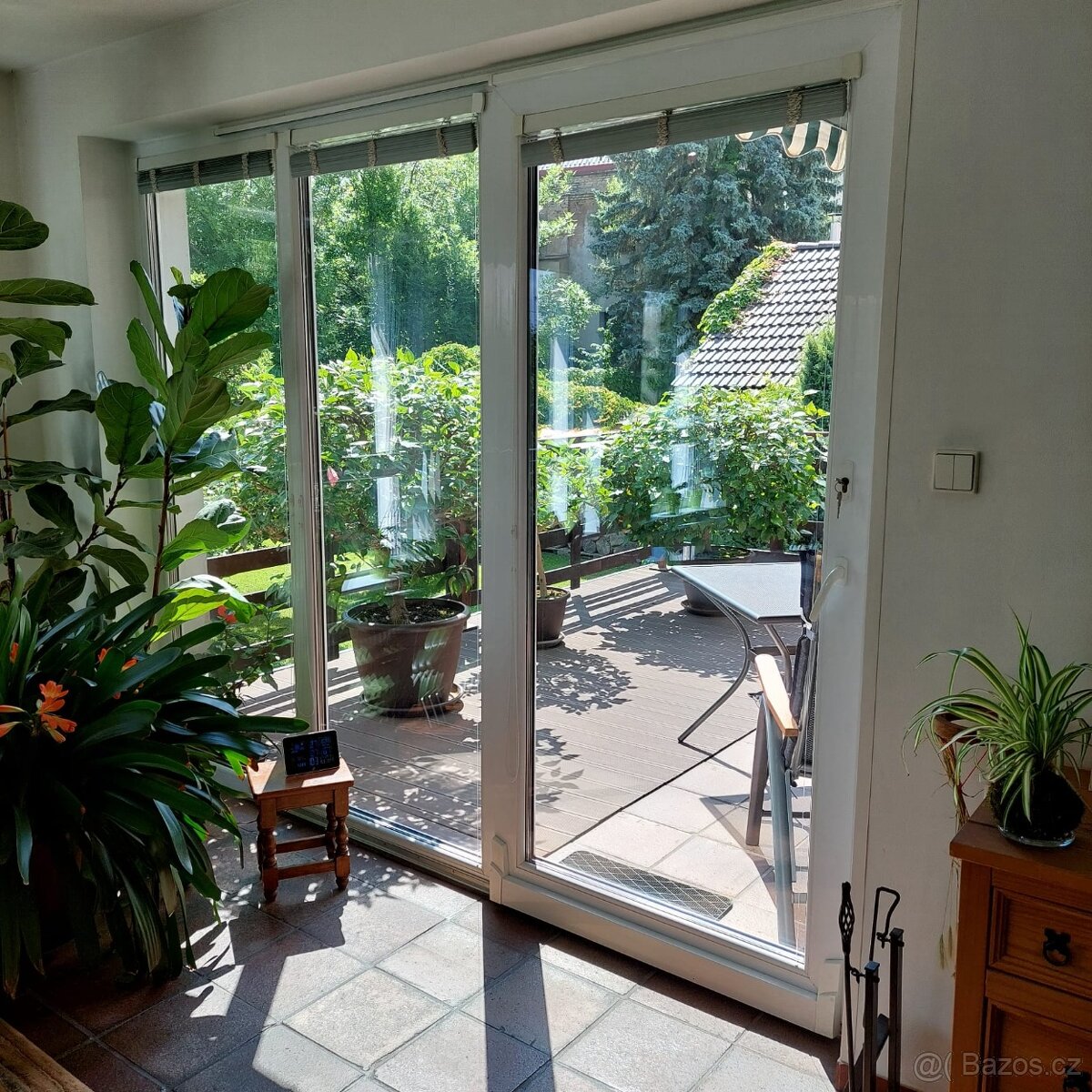 Prodám skleněnou dveřní stěnu - 2