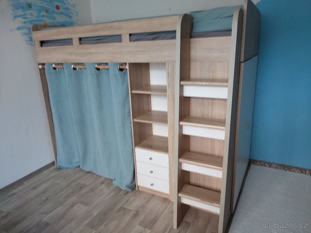 Vyvýšená postel - 2