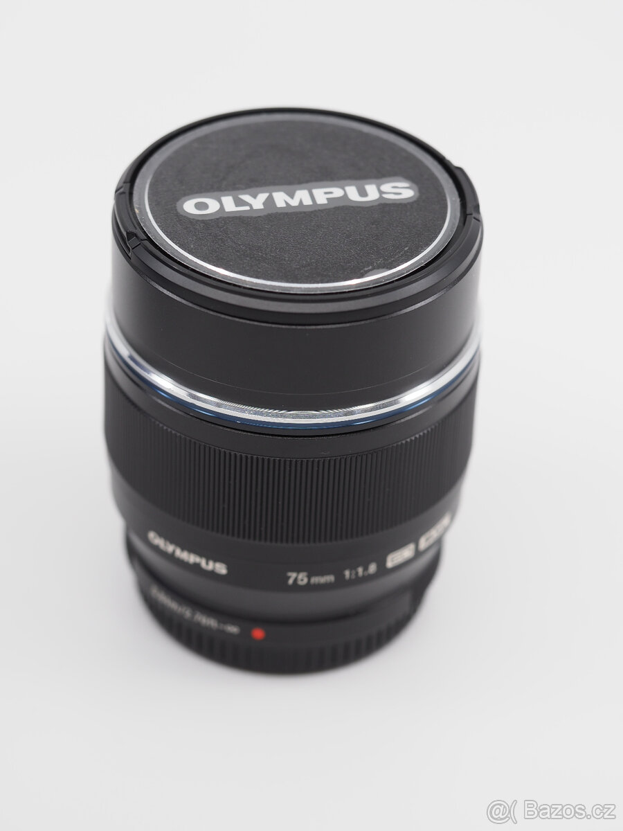 Olympus M.Zuiko Digital ED 75 mm 1:1.8 černý - 2