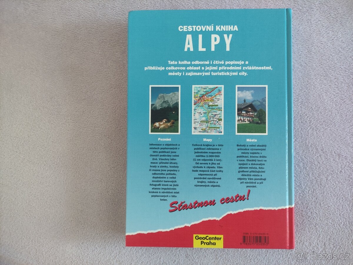Oblasti Alp s mapami-GeoCenter Praha - 2