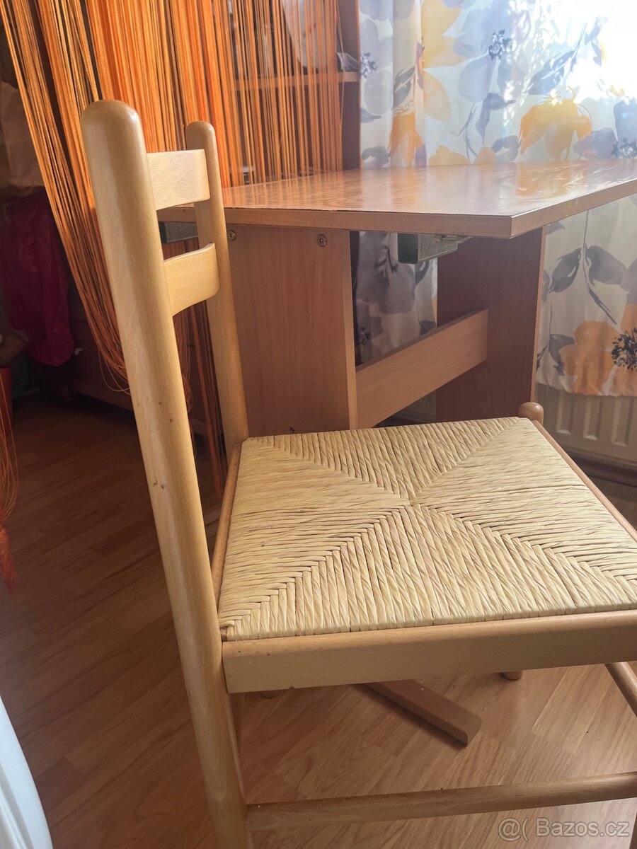 Prodam stul a 3 židle - 2