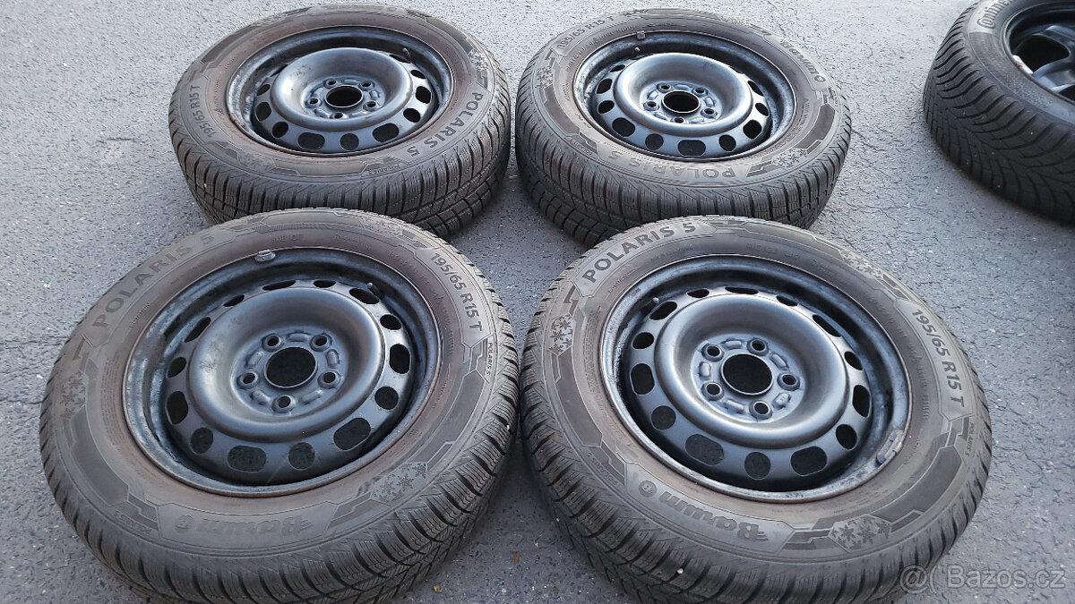 90% zimní kola 15" 5x114,3 Mazda 3 - 2