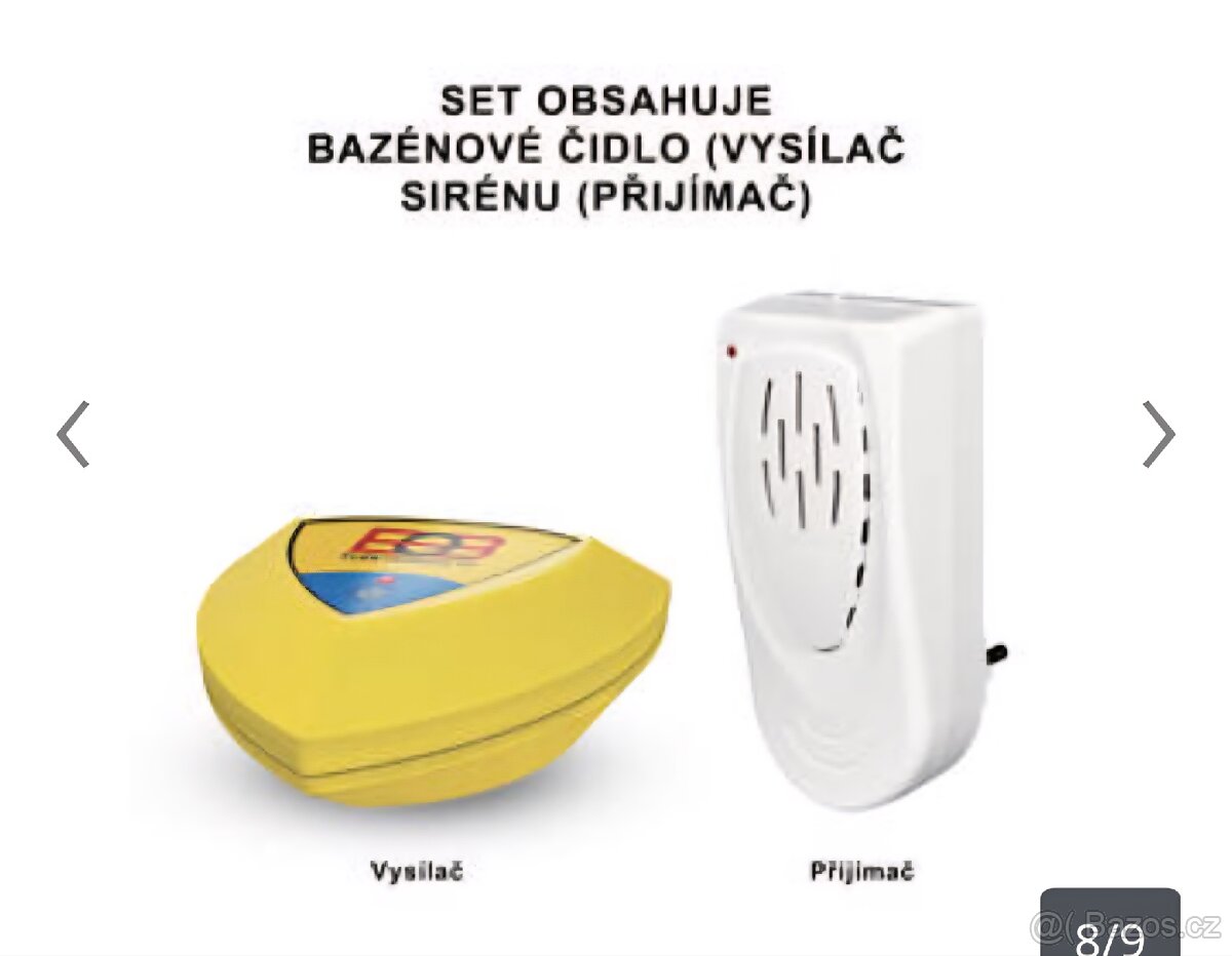Alarm Elektrobock Bazénový bezdrátový alarm - 2
