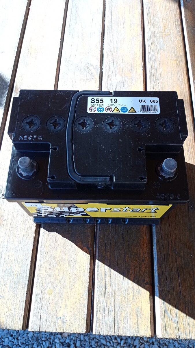 Autobaterie 12V 55Ah Superstart - 2