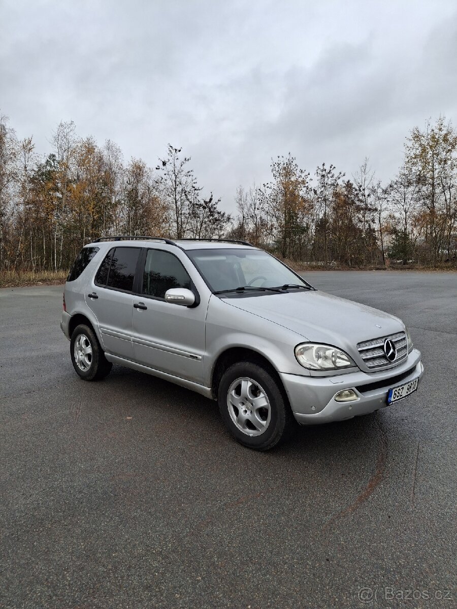 mercedes benz ml w163 270CDI Facelift automat tažné 3,5t - 2