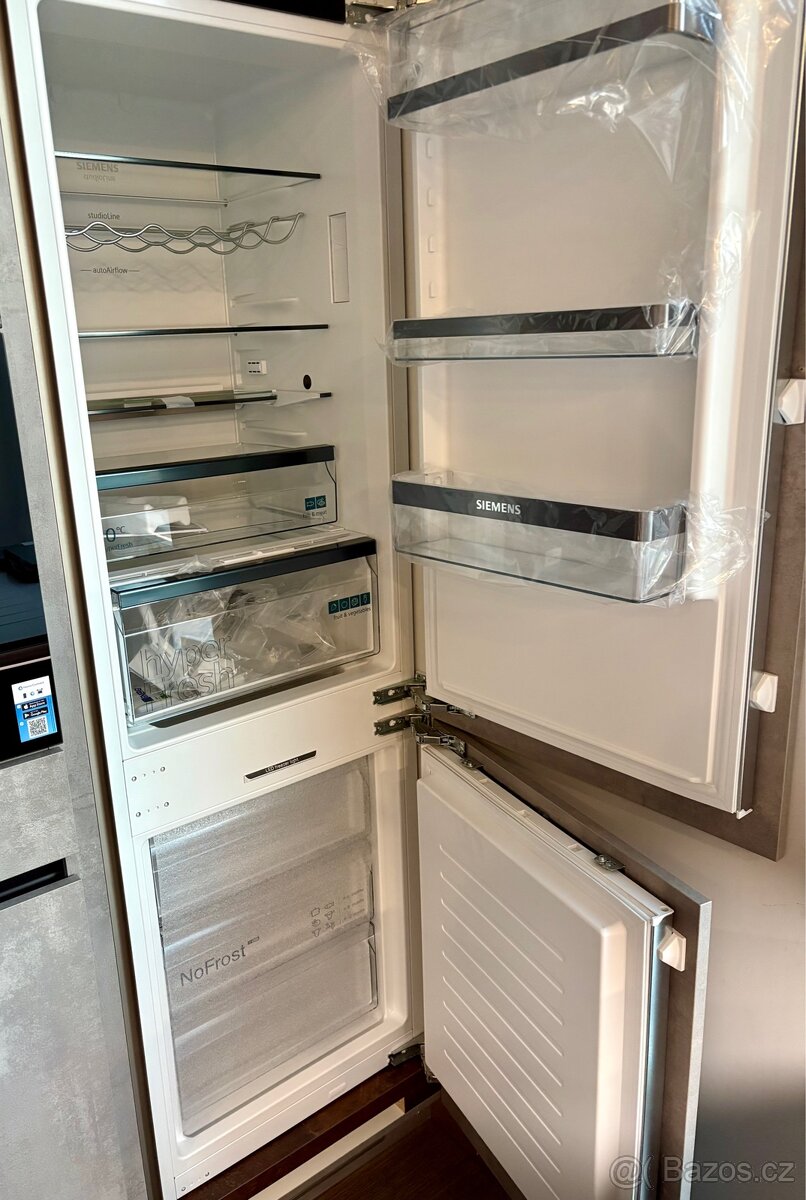 Nová chladnička SIEMENS STUDIO LINE, 5 let záruka-150kWh/rok - 2