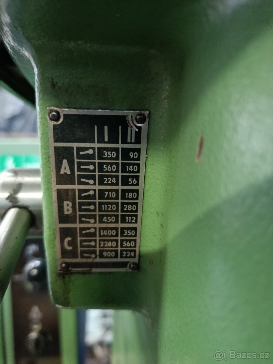 Sloupová vrtačka VS 32 B. Kužel Morse 4. - 2