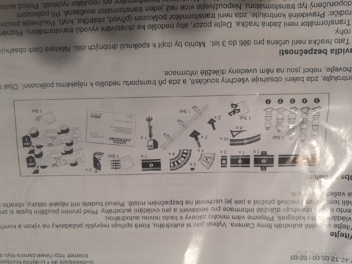 Autodráha Carrera car racing super looping - 2