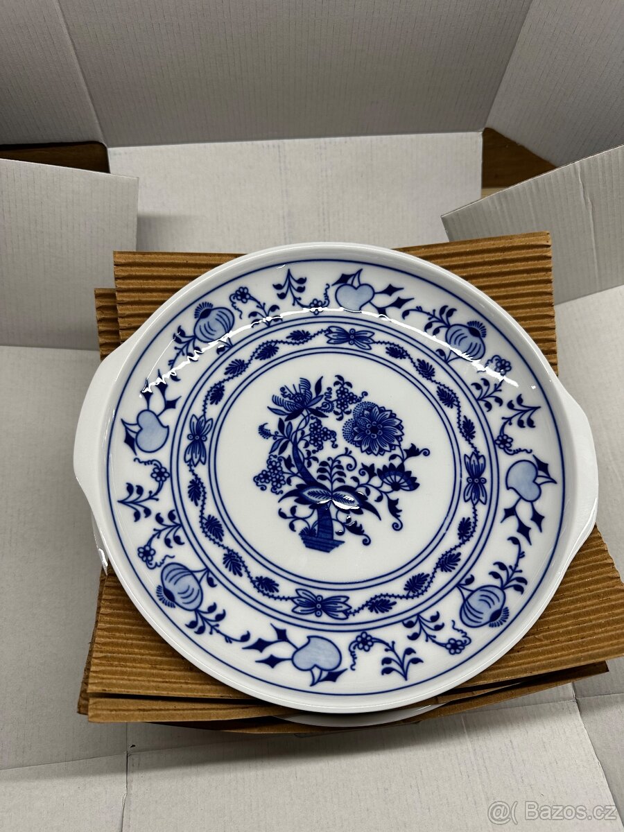 Sada 6 ks Talířů kupový s uchy 24,6 cm, Cibulák - 2