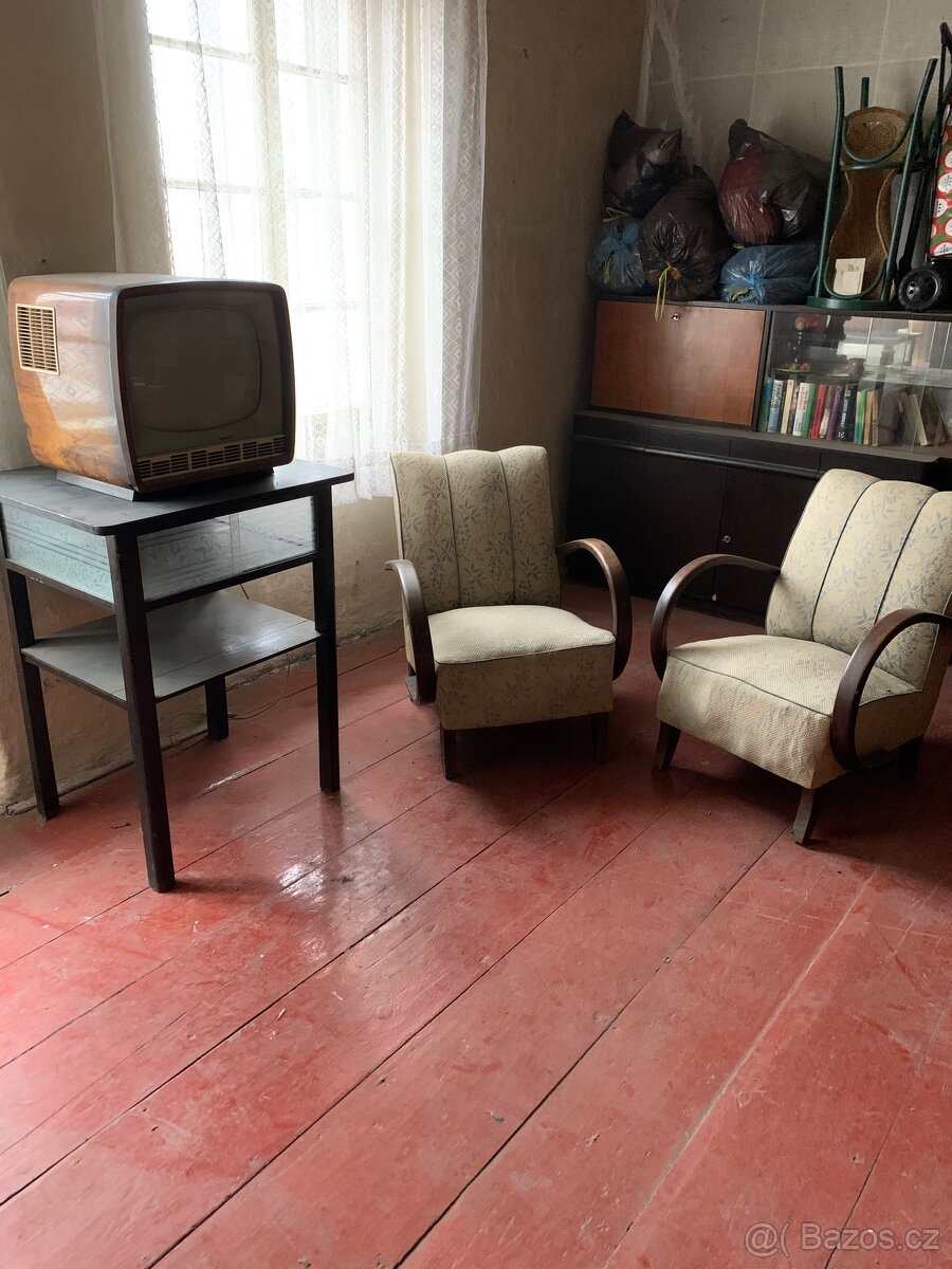 Orig. křesla J. Halabala typ C - 2