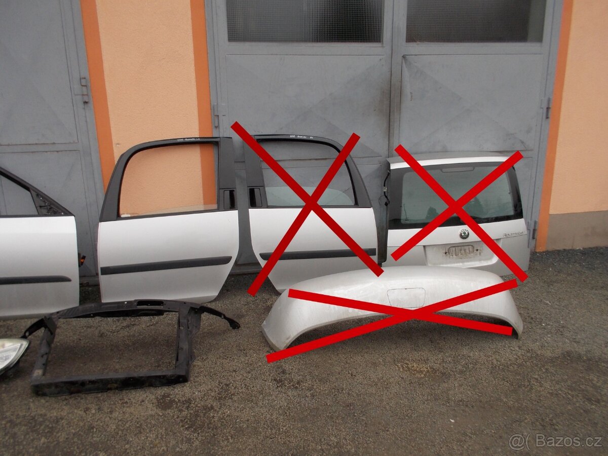 Karosářské díly Škoda Roomster - 9102 - 2