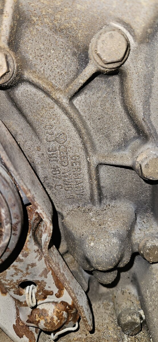 Převodovka 02J301107C z Octavia 1.9 81kw AHF - 2