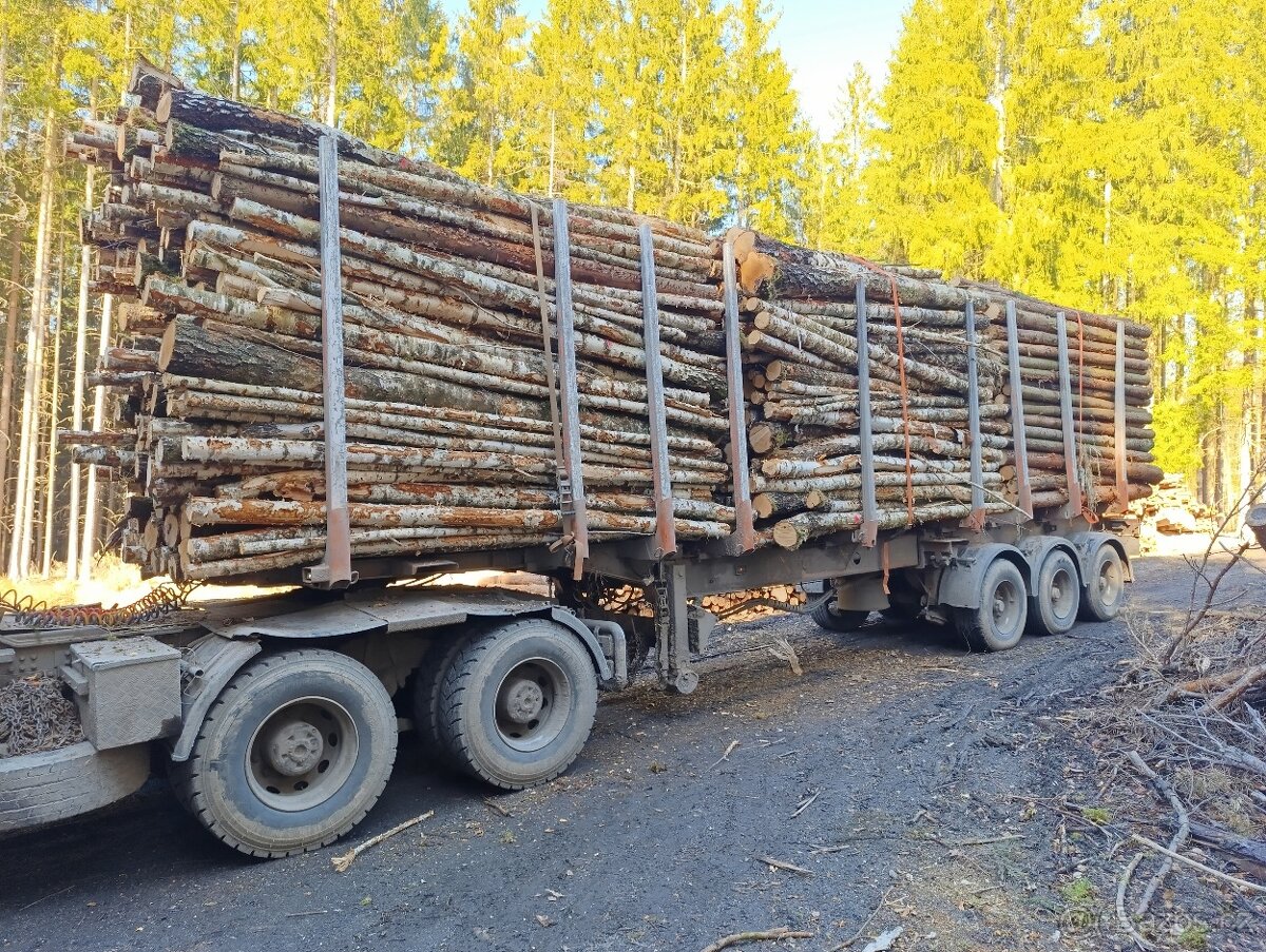 Palivové dřevo neštípané měkké/tvrdé - 2