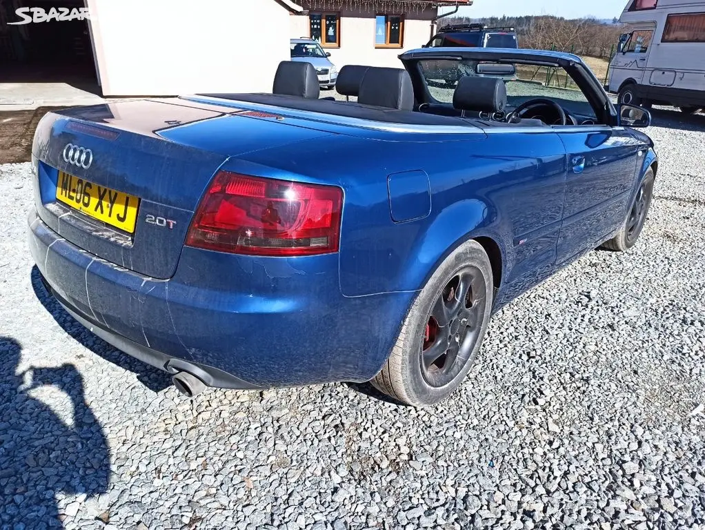 Audi A4 B7 Cabrio 2.0 TFSI 147KW náhradní díly - 2