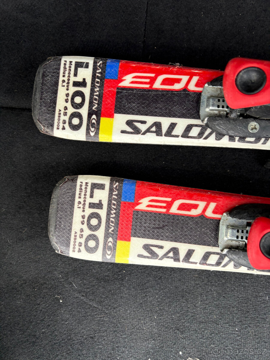 Salomon Equipe 100 + hůlky carbon 75 - 2