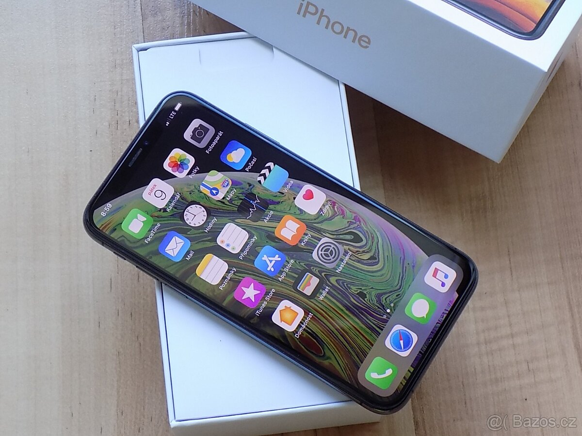 Apple iPhone XS 64GB Space Gray ZÁRUKA, TOP stav - 2