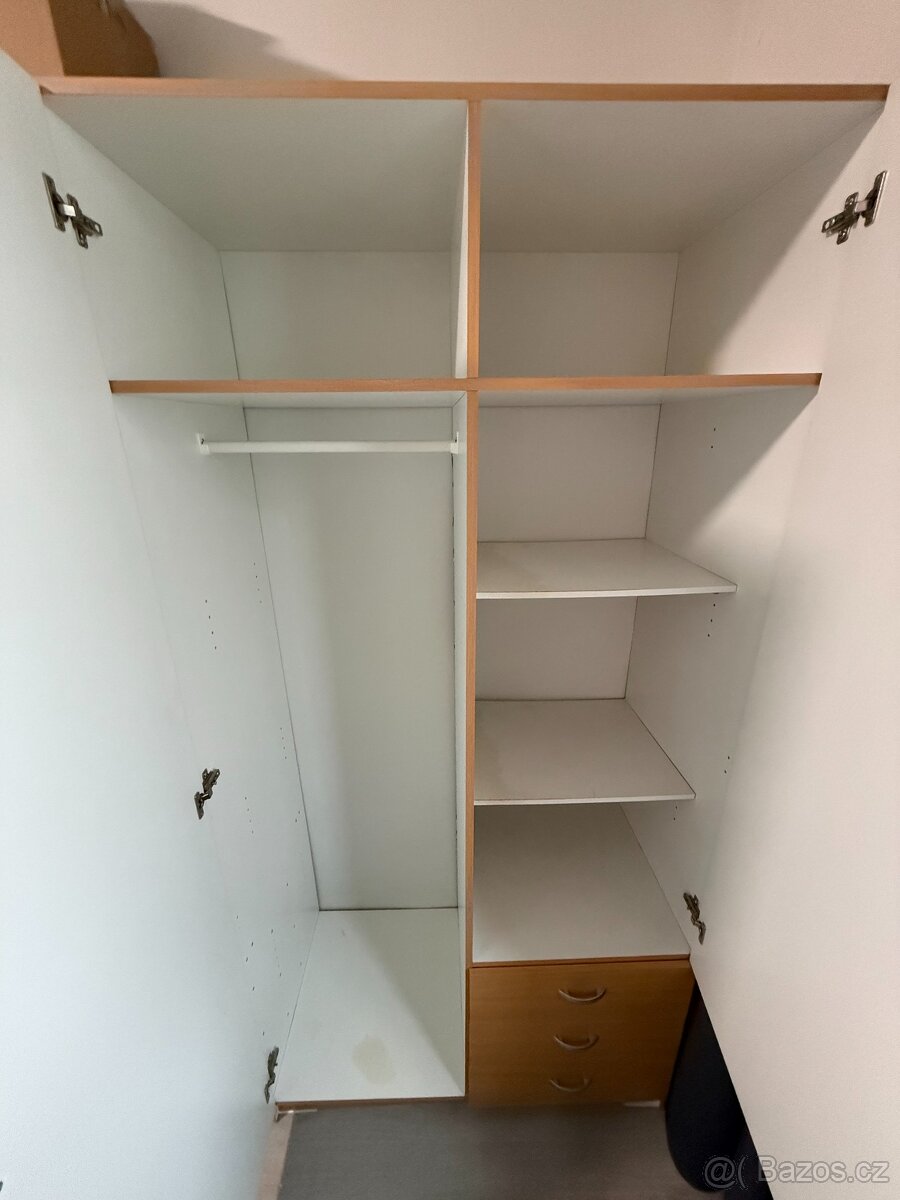 Šatní skříň 200×100×52 cm - 2