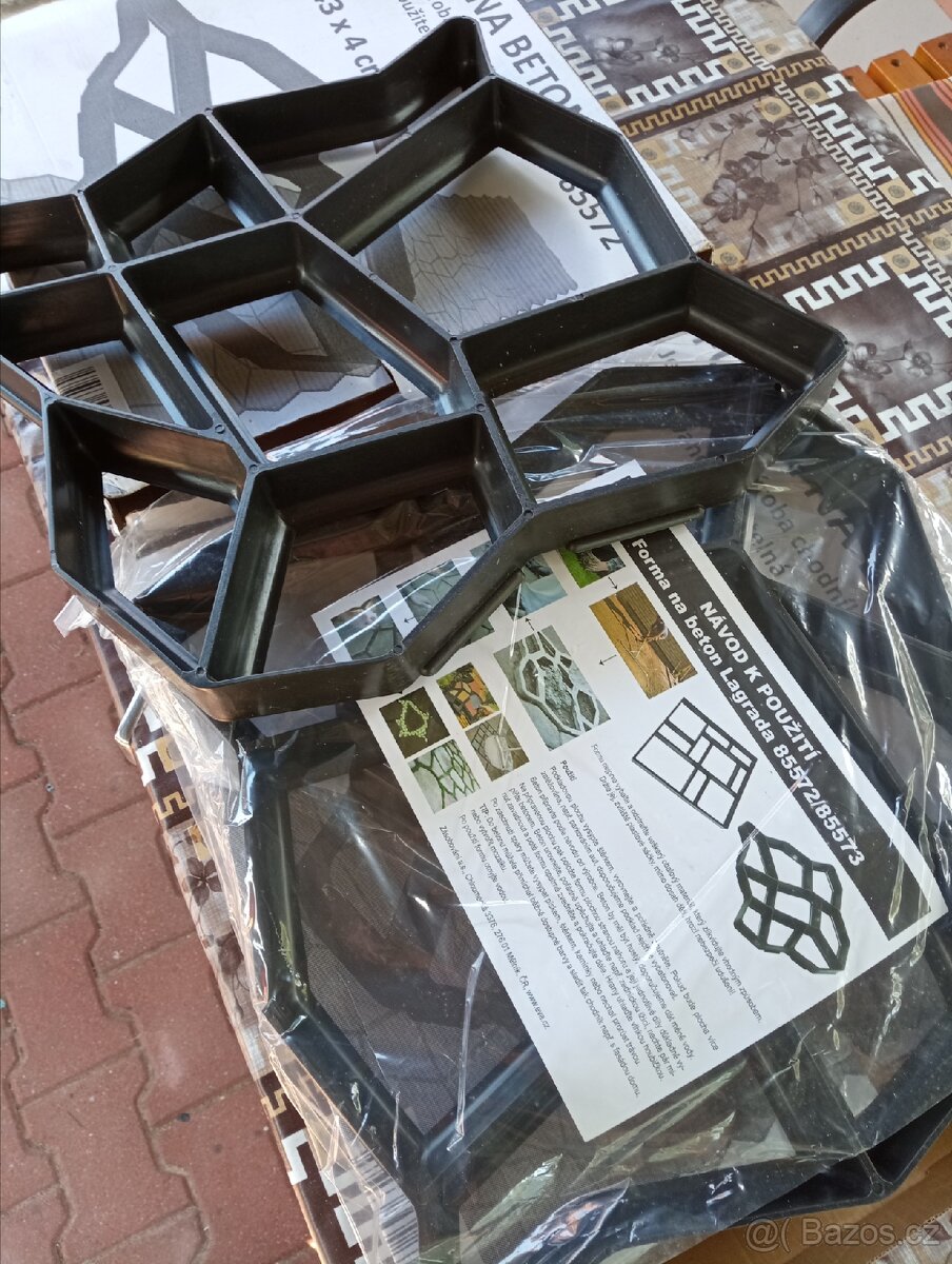 Nové formy na betonové dlaždice - 2