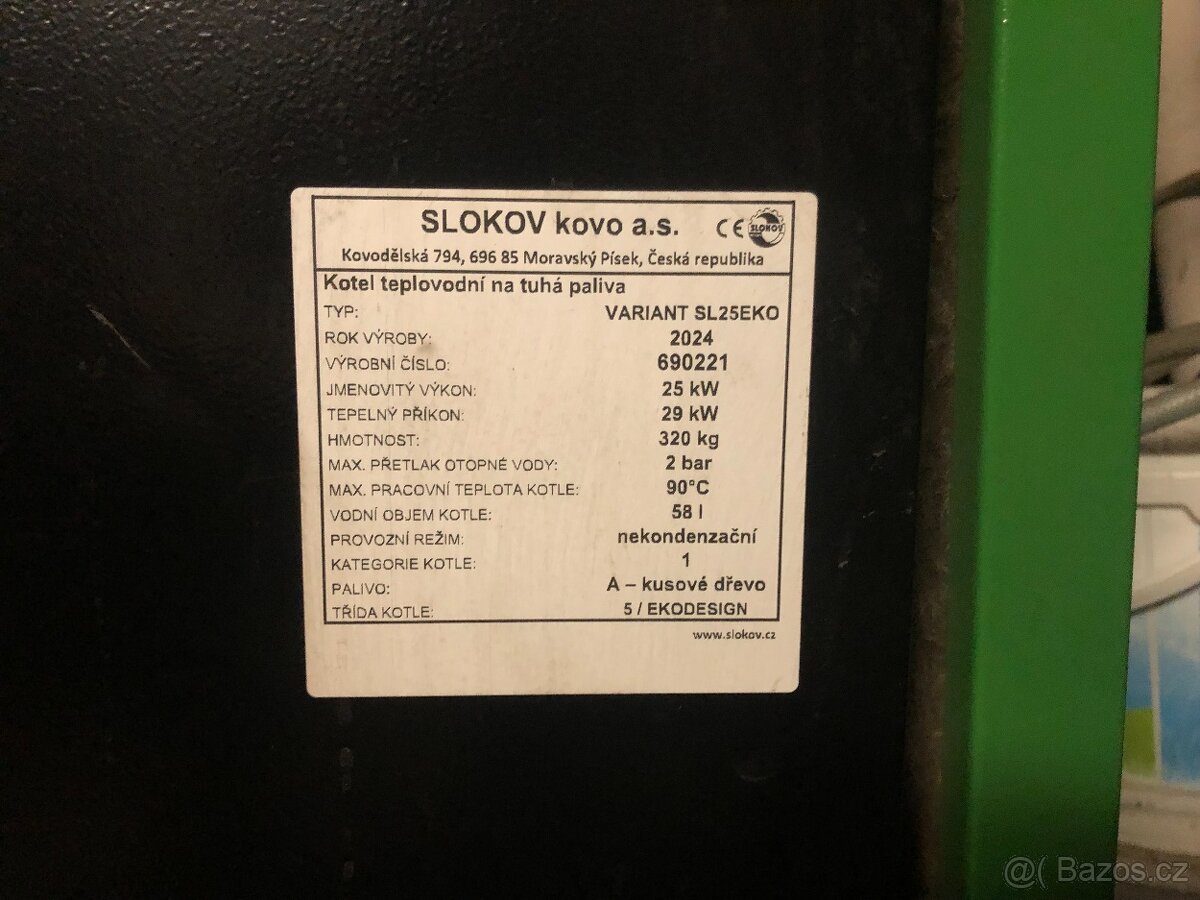 Kotel SLOKOV SL25EKO - 2